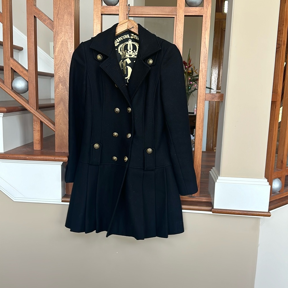 Guess wool military style coat